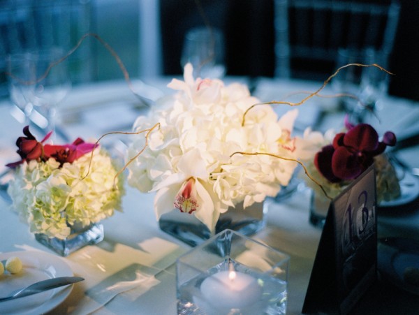 White-Hydrangea-and-Orchid-Centerpiece
