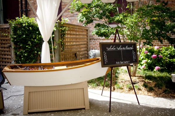 Boat of Soda Nautical Wedding Ideas