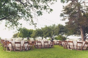 Classic Outdoor Wedding Reception