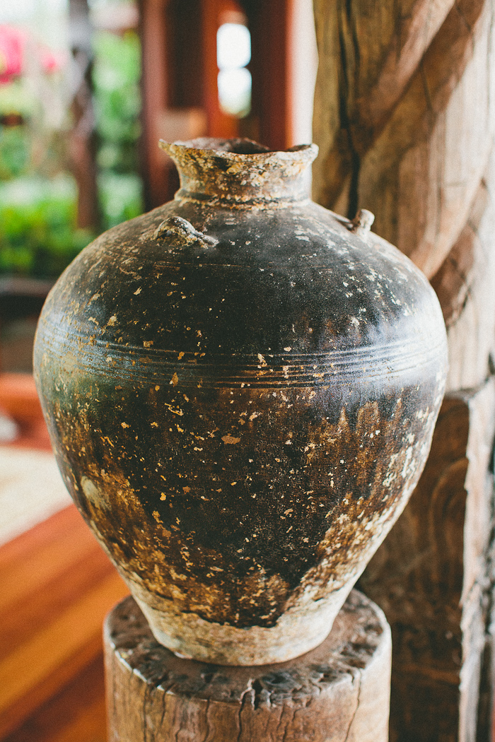 Hawaiian Clay Vase