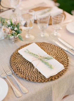 Natural Wedding Chargers