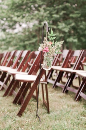 Outdoor Wedding Ceremony Aisle Decor