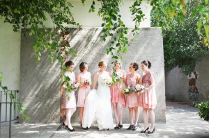 Pink Bridesmaids Dresses1