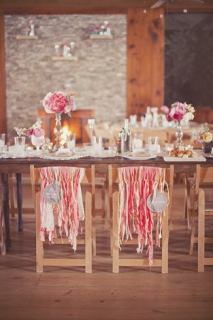 Ribbon Decorated Chairs