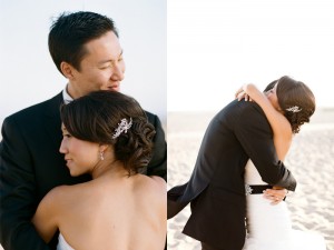 Sophisticated Black and White Wedding by Erin Hearts Court 5