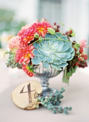 Succulent Wedding Centerpiece
