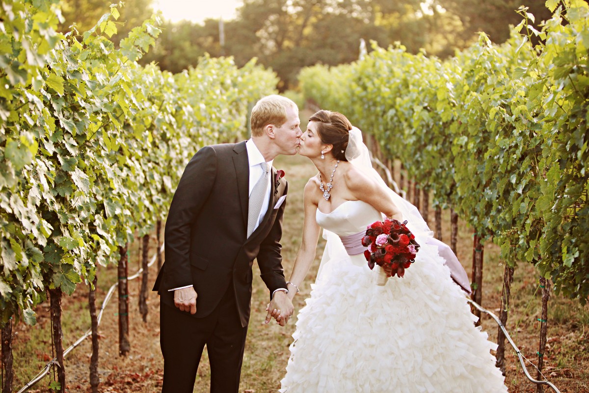Romantic Wine Country Wedding