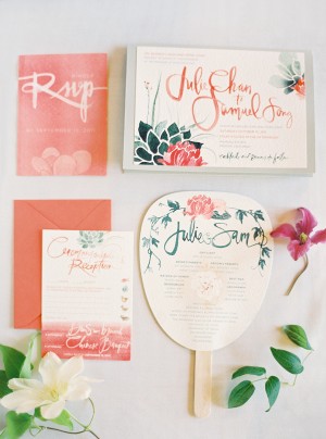 Watercolor Wedding Stationery