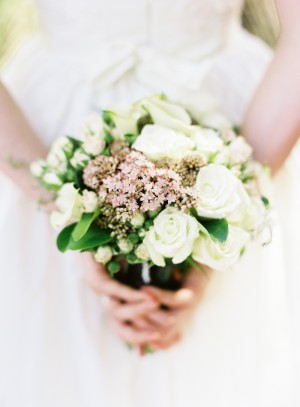 White Rose Wedding Bouquet1