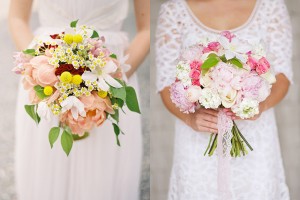 Clematis Accented Wedding Bouquet