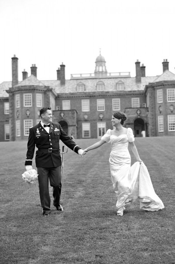 Elegant New England Military Wedding