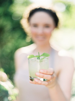 Mint Wedding Cocktail