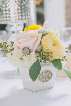 Shabby Chic Vintage Centerpieces