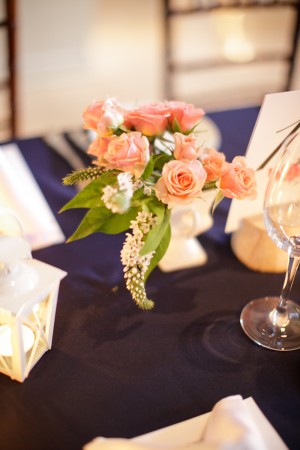 Small Rose Wedding Centerpiece