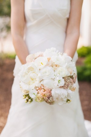 Soft White Wedding Bouquet