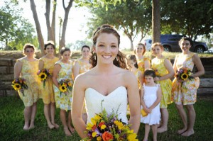 Sunny Yellow Bridal Party