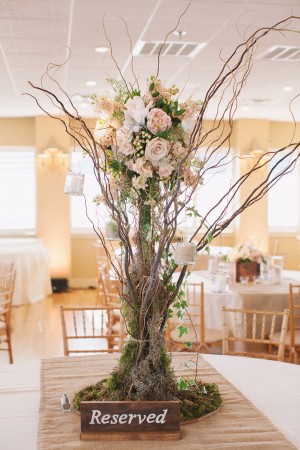Tall Curly Willow Centerpiece