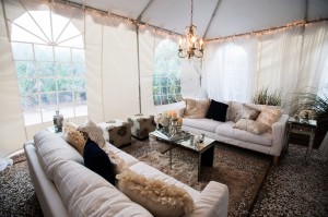 Tented Reception Lounge