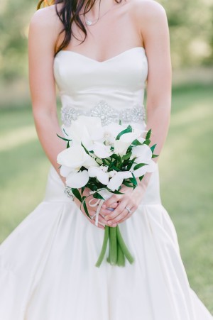White Calla Wedding Bouquet