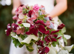 burgundy wedding bouquets