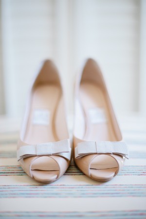 Bridal Shoes With Boes