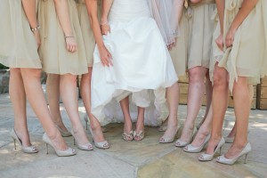 Champagne Colored Bridesmaids Dresses 1