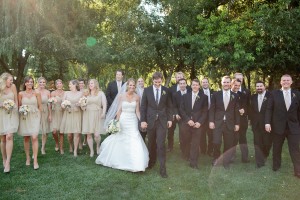 Champagne Colored Bridesmaids Dresses 2