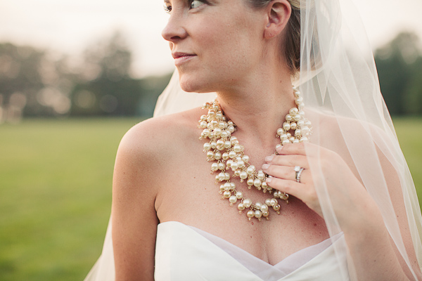 Chunky Gold Bridal Necklace