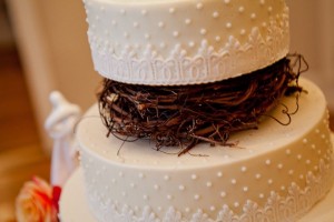 Four Tier Round Wedding Cake With Twig Detail 1