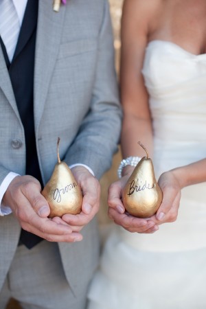 Golden Pear Place Cards