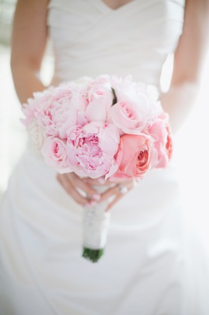 Ivory and Pink Ombre Bouquet