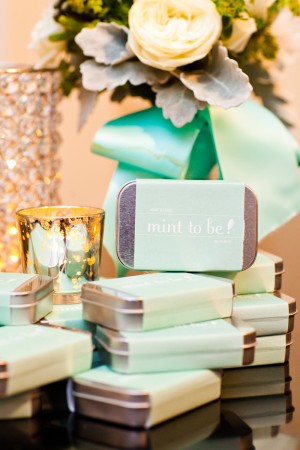 Mints in Silver Tins Wedding Favors