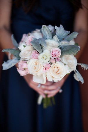 Pink and Cream Rose Bouquet