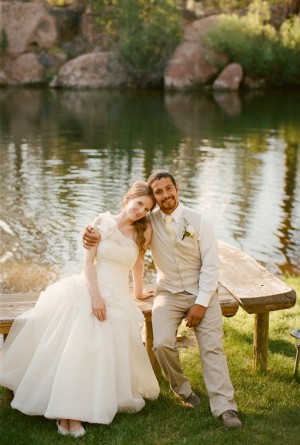 Pretty Lakeside Wedding Michelle Cross e1347226446352