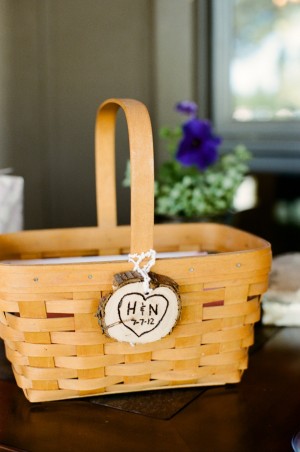 Program Basket With Personalized Tag
