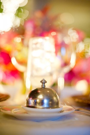 Reception Table Place Setting