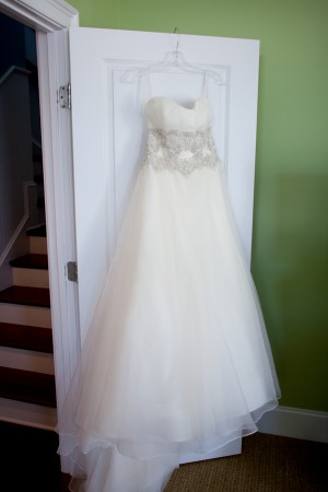 Strapless Silk Organza Wedding Gown 3