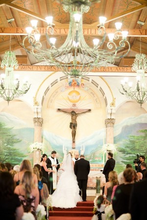 Wedding Ceremony in Old Catholic Church