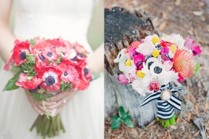 Colorful Anemone Bouquets