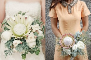 Cool Melon and Honeydew Wedding Flowers