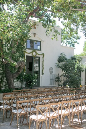 Elegant Outdoor Villa Wedding Ceremony
