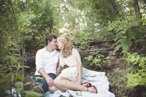 Engagement Session in the Woods