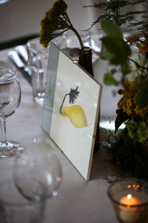 Nature Inspired Table Number Ideas
