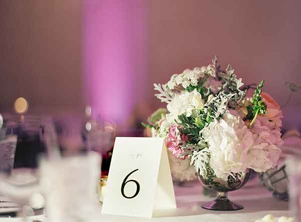 Tent Table Number Cards