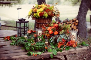 Vibrant Fall Table Decoration