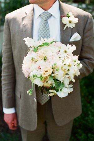 White and Blush Pink Bridal Bouquet 2