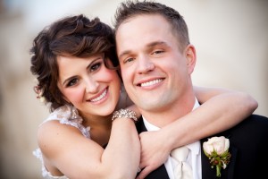 Bride and Groom Wedding Portrait by Genevieve Leiper Photography 3