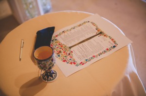 Ceremony Wine Table