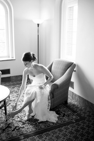Elegant Black and White Bridal Portraits Harrison Studio 1