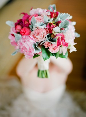 Green and Pink Tone Bouquet